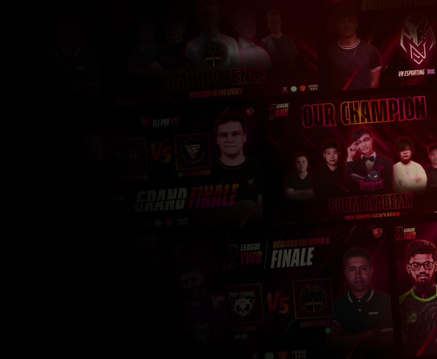 EON League esports players